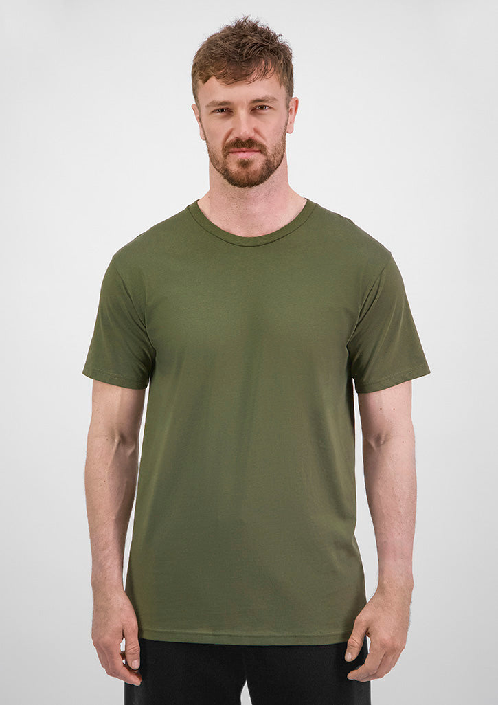 Mens Basis Short Sleeve Tee - Army