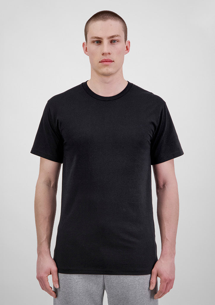 Mens Basis Short Sleeve Tee - Black