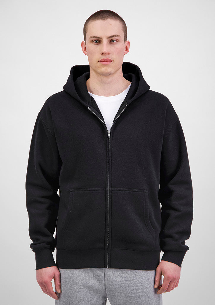 Mens Everyday Zip Hoodie - Black