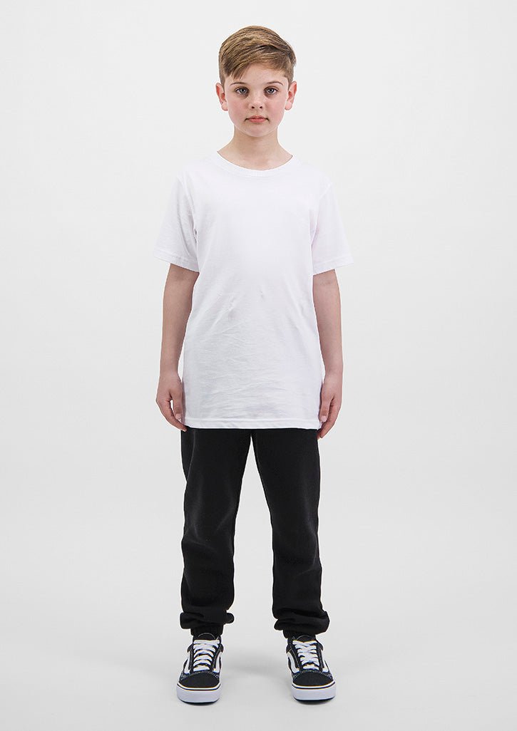 Kids Basis Track Pant - Black
