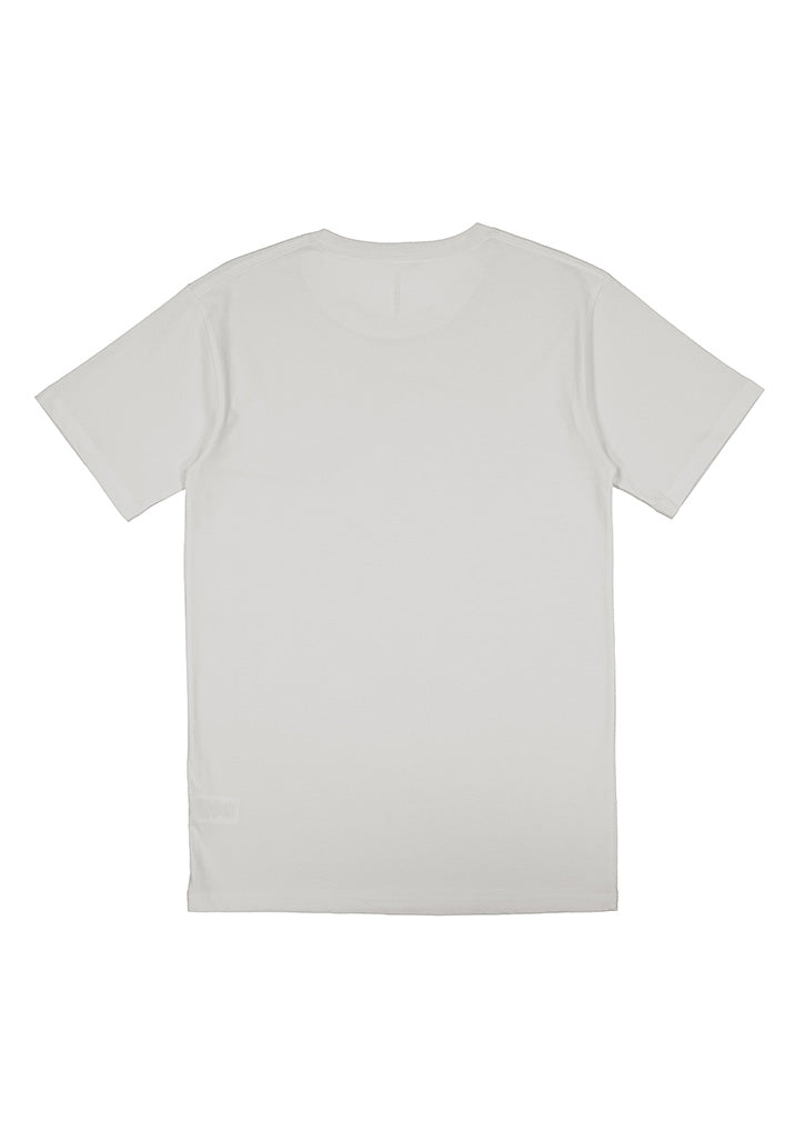 Mens Basis Short Sleeve Tee - Ecru