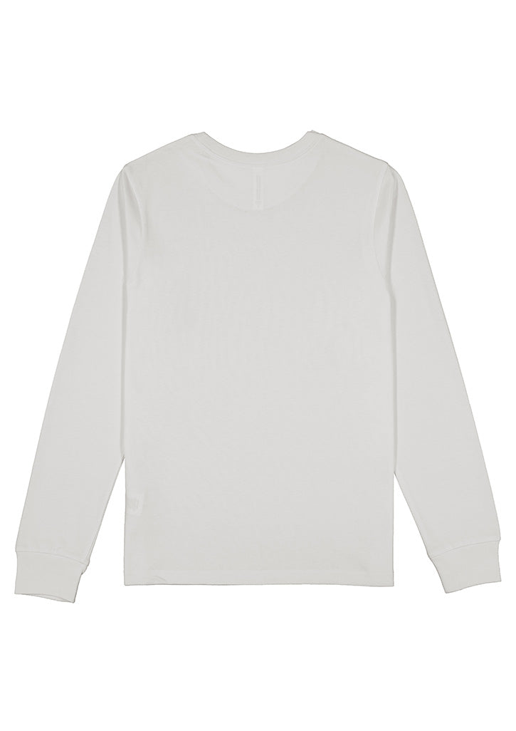 Womens Basis Long Sleeve Tee - Ecru
