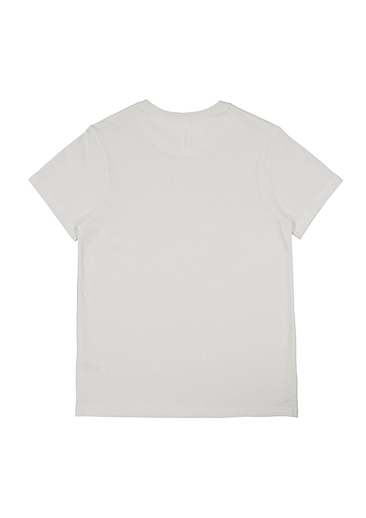 Womens Basis Short Sleeve Tee - Ecru