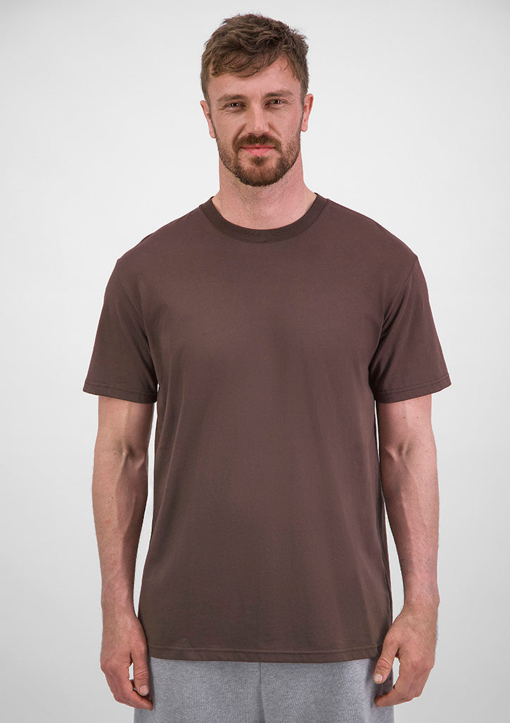 Mens Everyday Short Sleeve Tee - Espresso