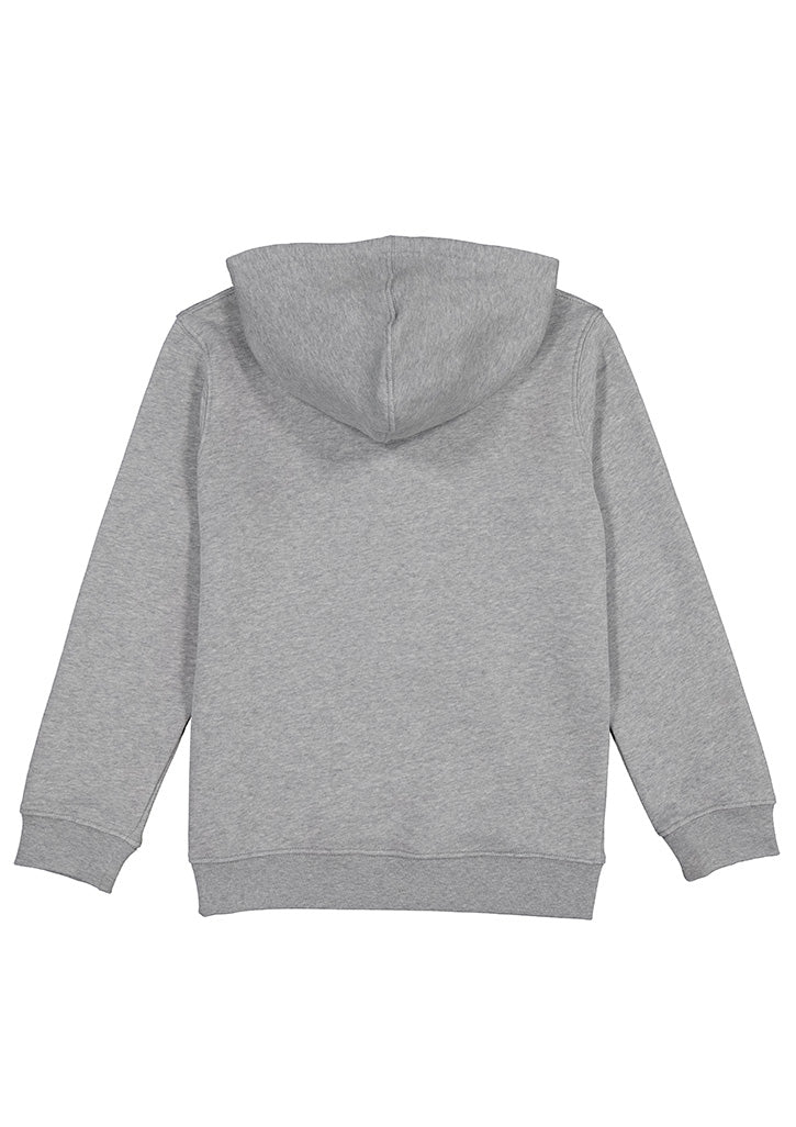 Kids Basis Hoodie - Grey Marle