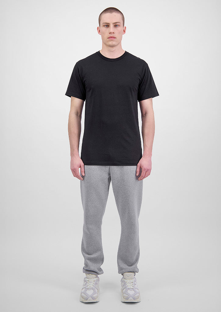 Mens Basis Track Pant - Grey Marle