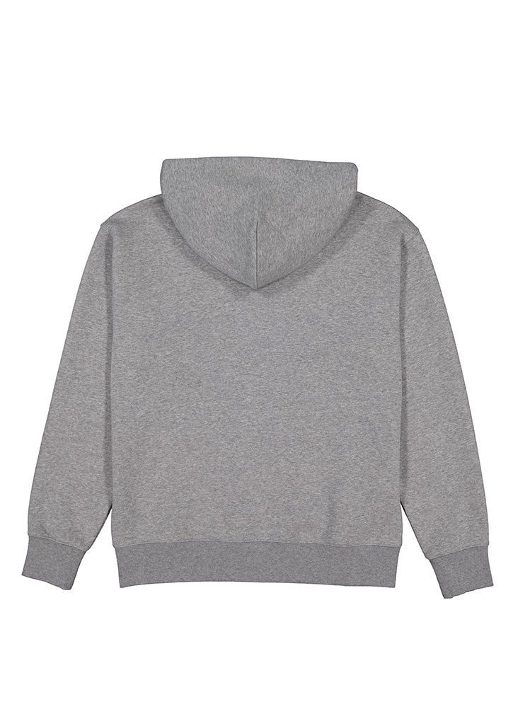 Womens Everyday Zip Hoodie - Grey Marle
