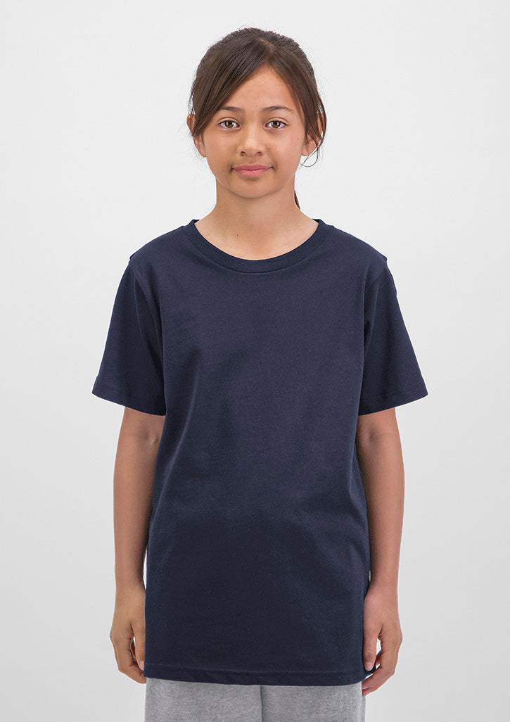 Kids Basis Short Sleeve Tee - Navy