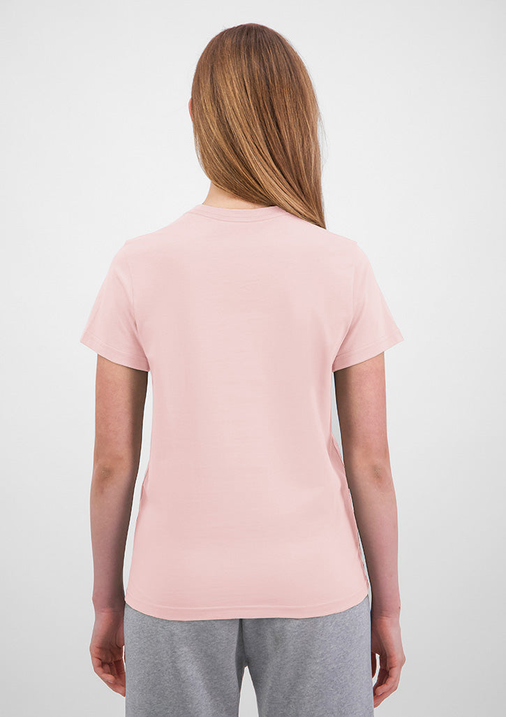 Womens Basis Short Sleeve Tee - Pink