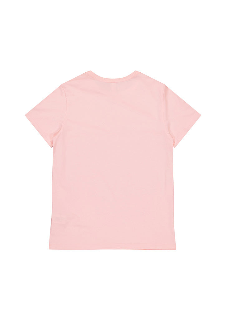 Womens Basis Short Sleeve Tee - Pink