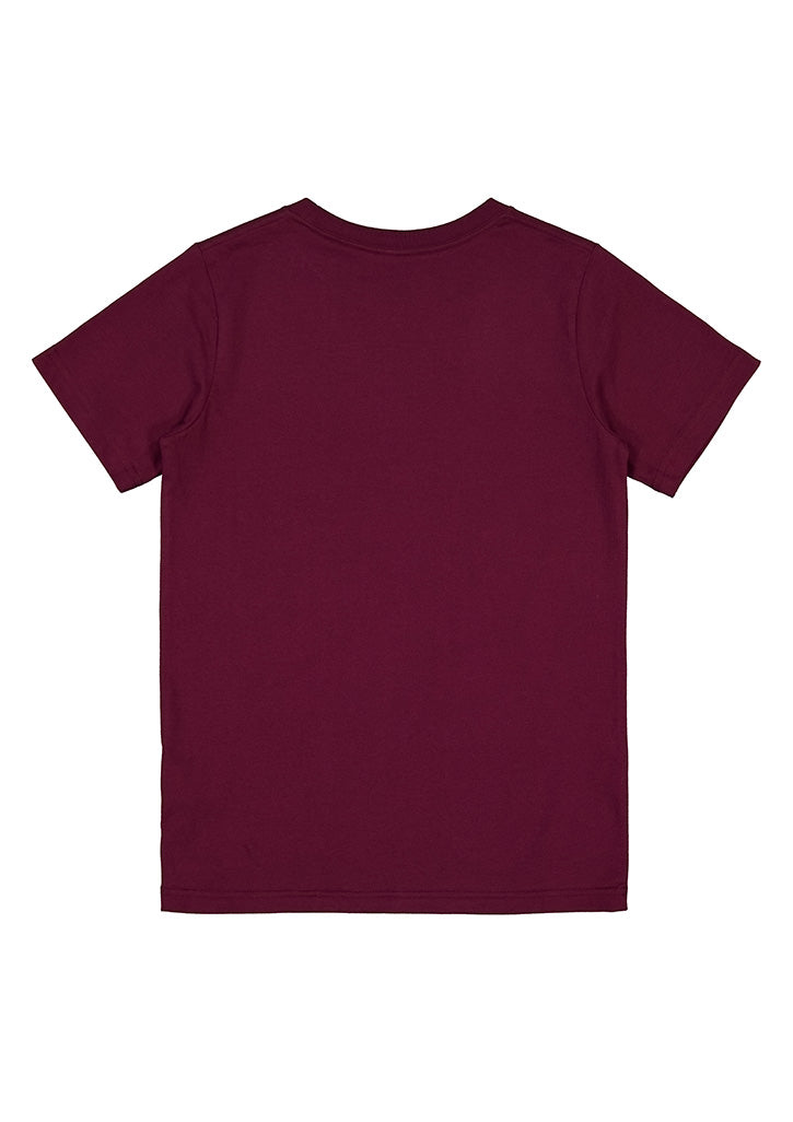 Kids Basis Short Sleeve Tee - Plum