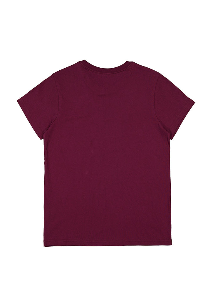 Womens Basis Short Sleeve Tee - Plum