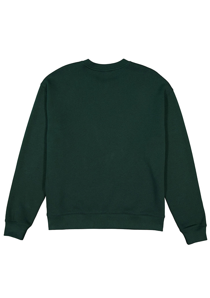 Mens Everyday Crew Sweatshirt - Scarab Green