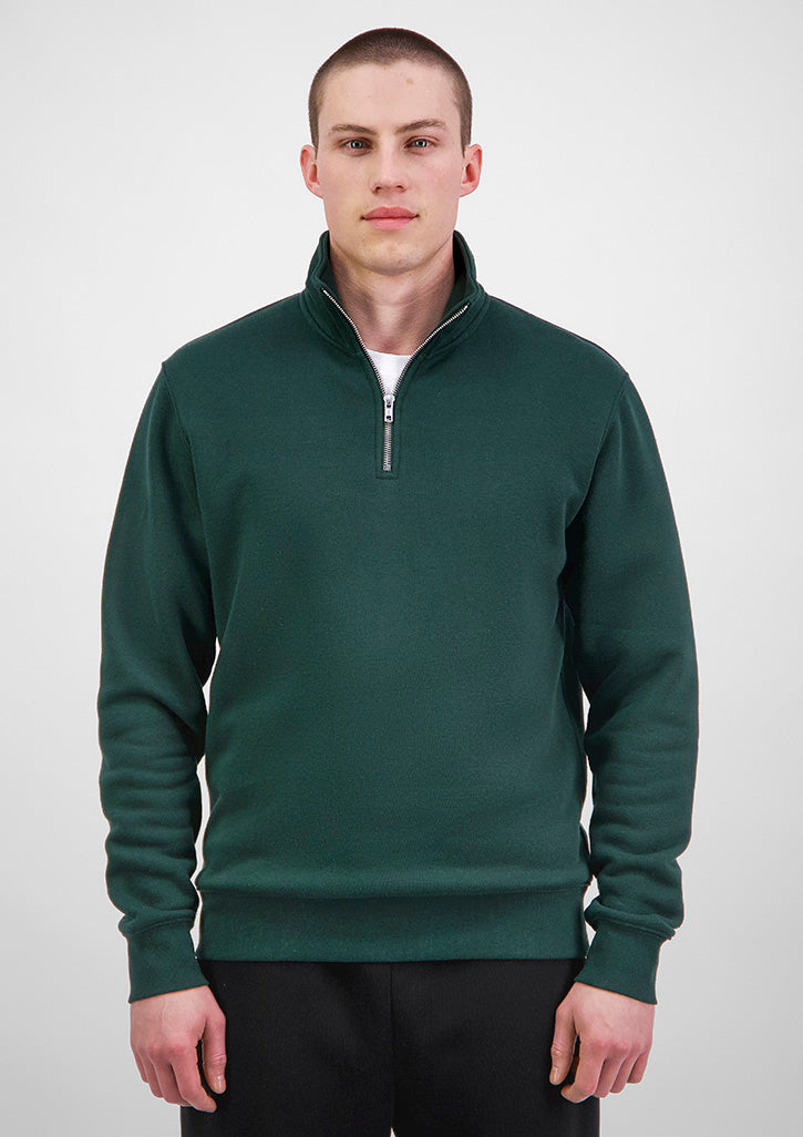 Mens Everyday 1/4 Zip - Scarab Green