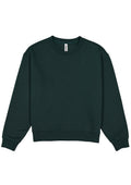 Womens Everyday Crew Sweatshirt - Scarab Green