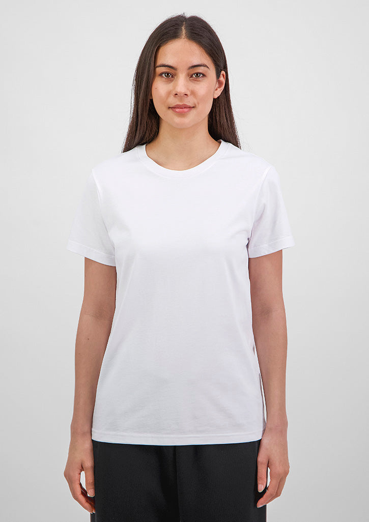 Womens Basis Short Sleeve Tee - White